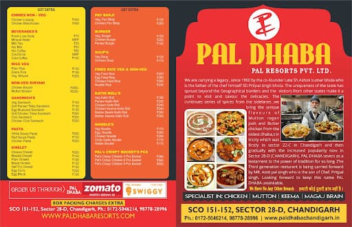 Pal Dhaba-Pal Dhaba Chandigarh-Non Veg Restaurant-Celebrity Restaurant-Best Punjabi Cuisine In Chandigarh - Photo 6